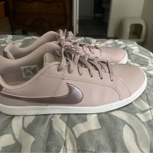 Nike Pink Sneakers with Streamlined Design